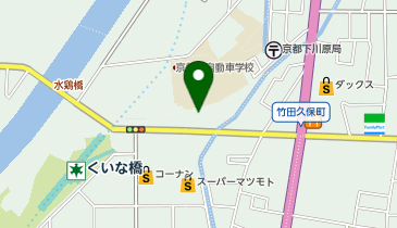 KT451-三十三稲荷(くいな橋東側) (bikeshareポート)の地図画像
