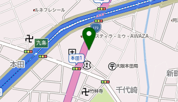 D-40.エステムコート阿波座プレミアム (ドコモ・バイクシェア)の地図画像