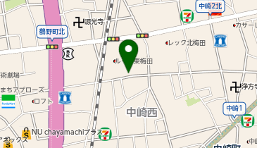 A-88.エステムプラザ梅田・中崎町3ツインマークスSR (ドコモ・バイクシェア)の地図画像