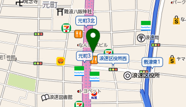 E-61.エステムコート難波ミューステージ (ドコモ・バイクシェア)の地図画像