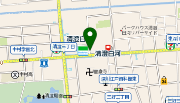 H1-246.白河1丁目 大和物産 非常階段下 (ドコモ・バイクシェア)の地図画像