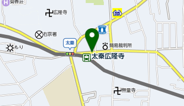 KT453-RAPPORT太秦広隆寺 (bikeshareポート)の地図画像
