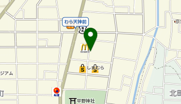 KT456-シャトレカルム衣笠 (bikeshareポート)の地図画像