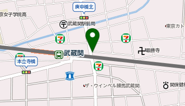 T2-104.エミキューブ武蔵関 (ドコモ・バイクシェア)の地図画像