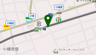 598.小幡駐輪(駅南側) (カリテコバイク)の地図画像