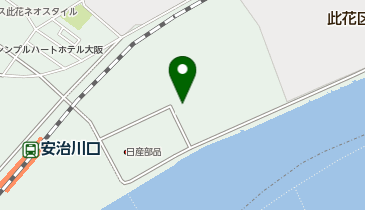 J-32.THE RISE 大阪ユニバーサルベイサイド (ドコモ・バイクシェア)の地図画像