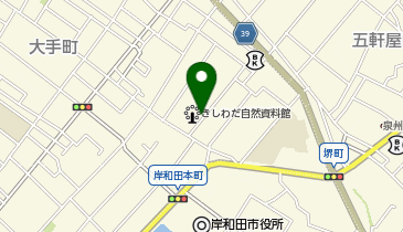 きしわだ自然資料館 (bikeshareポート)の地図画像