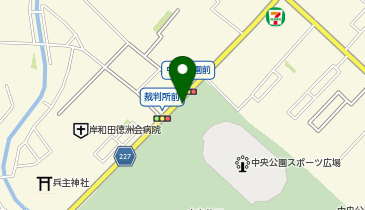 岸和田市立まなび中央公園 (bikeshareポート)の地図画像