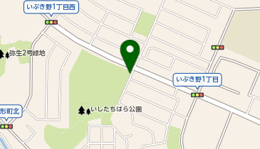 いしたちはら公園 (bikeshareポート)の地図画像