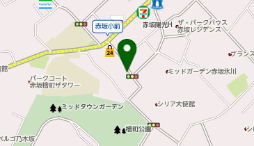 C3-39.赤坂レジデンシャルホテル (ドコモ・バイクシェア)の地図画像