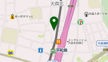 K1-198.エルメゾン大森 (ドコモ・バイクシェア)の地図画像