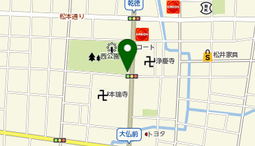 【臨時】西公園 (ふくチャリ)の地図画像
