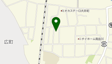 I1-133.AXAS品川大井町 (ドコモ・バイクシェア)の地図画像