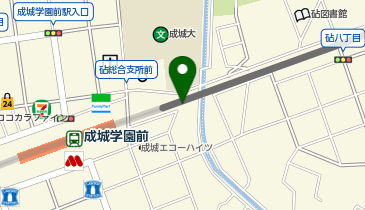 L1-38.オダクル成城学園前第1 (ドコモ・バイクシェア)の地図画像