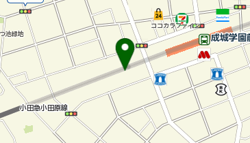 L1-39.オダクル成城学園前第2 (ドコモ・バイクシェア)の地図画像