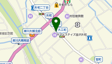 107.ホテルマイステイズ金沢片町 (金沢まちのり)の地図画像