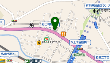H9001.横浜銀行和田町支店 (ドコモ・バイクシェア)の地図画像