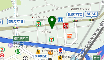 9005.シンコウパーク横浜西口 (ドコモ・バイクシェア)の地図画像