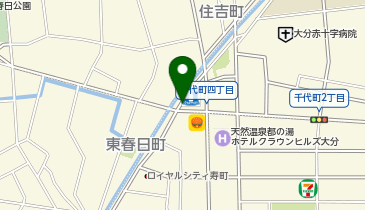 130.ローソン大分千代町四丁目店 (おおいたサイクルシェア)の地図画像