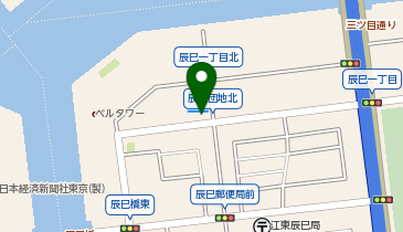 H1-248.STビル辰巳別館 (ドコモ・バイクシェア)の地図画像