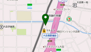 K1-199.ジーベック平和島2 (ドコモ・バイクシェア)の地図画像