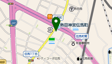 609.熱田神宮伝馬町駅自転車駐車場 (カリテコバイク)の地図画像