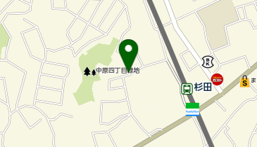 【IS021】VAMOS中原 (ドコモ・バイクシェア)の地図画像