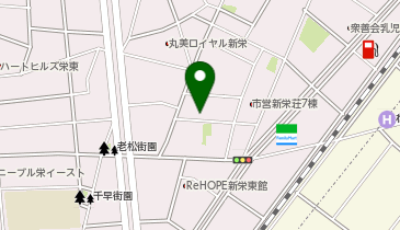 620.ソルメイクス新栄 (カリテコバイク)の地図画像