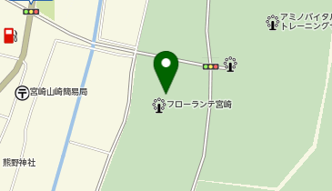 フローランテ宮崎ポート (bikeshareポート)の地図画像