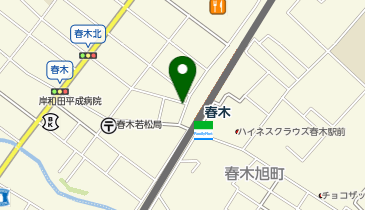 南海本線 春木駅前 (bikeshareポート)の地図画像