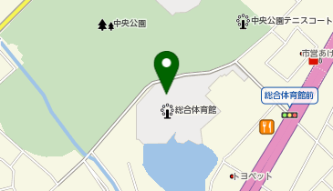 岸和田市民総合体育館 (bikeshareポート)の地図画像