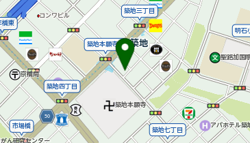 B3-27.リパーク築地3丁目第2 (ドコモ・バイクシェア)の地図画像