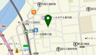 K-32.セレパーク三国本町 (ドコモ・バイクシェア)の地図画像