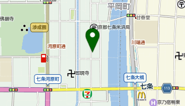 KT475-高瀬川ストゥーディオ (bikeshareポート)の地図画像