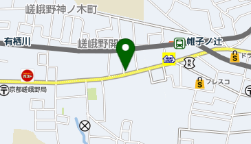 KT477-嵯峨野開町(太秦帷子ノ辻パーキング) (bikeshareポート)の地図画像