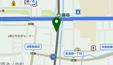 KT479-藤森駅駐輪場 (bikeshareポート)の地図画像