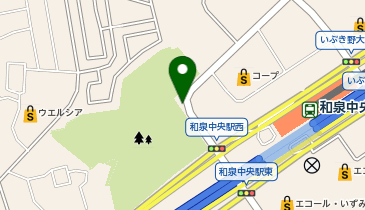 中央公園 (bikeshareポート)の地図画像