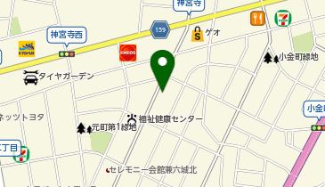 109.神宮寺Hikariラボ (金沢まちのり)の地図画像