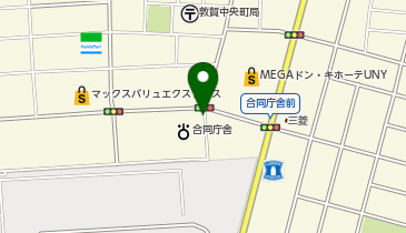 17.福井県敦賀合同庁舎 (つるがシェアサイクル)の地図画像