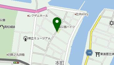 044.エコパーク北浜町第1 (bikeshareポート)の地図画像