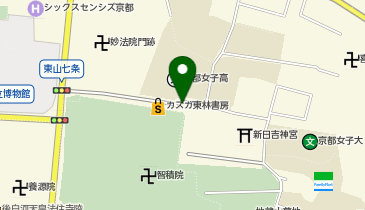 KT481-豊国廟 (bikeshareポート)の地図画像