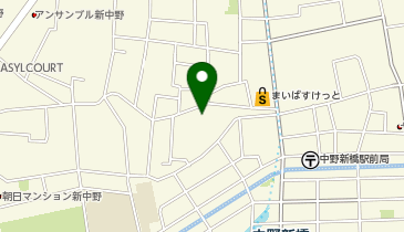 N3-24.ガリシア中野新橋 (ドコモ・バイクシェア)の地図画像