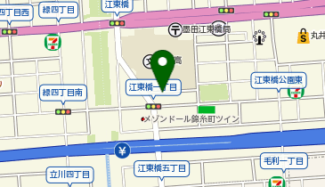 G5-09.AXAS錦糸町 (ドコモ・バイクシェア)の地図画像