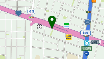 627.ArtizA浅間町 (カリテコバイク)の地図画像