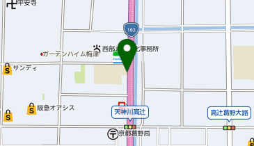 KT483-西院西貝川町 (bikeshareポート)の地図画像