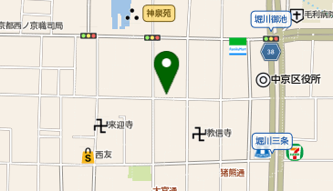 KT484-[フラット]スミレスタ 二条城前 (bikeshareポート)の地図画像