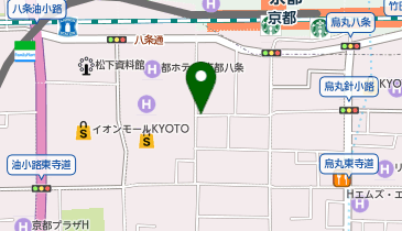 KT487-南九条室町(京都駅南側) (bikeshareポート)の地図画像