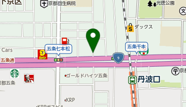 KT491-ホステル SHIN Kyoto (bikeshareポート)の地図画像