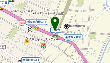 193.洪福寺交差点付近   (ドコモ・バイクシェア)の地図画像