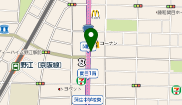 L-27.コーナン関目店 (ドコモ・バイクシェア)の地図画像